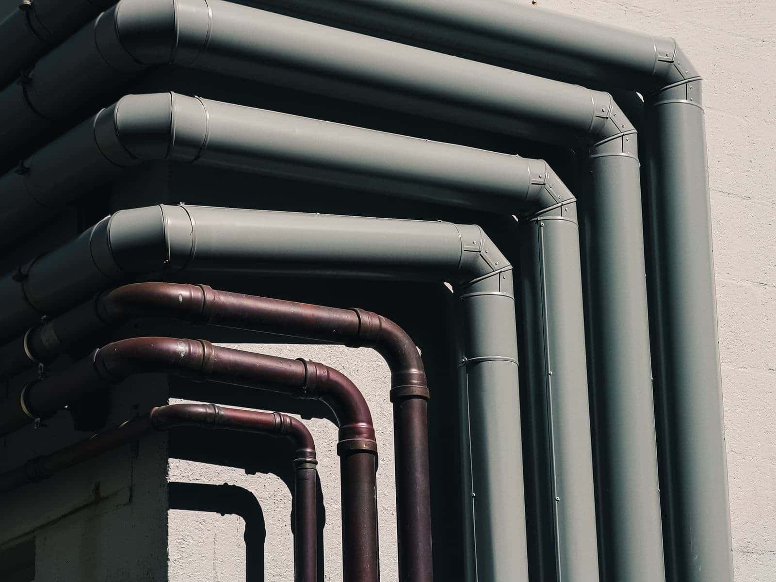 Neatly run replacement pipe